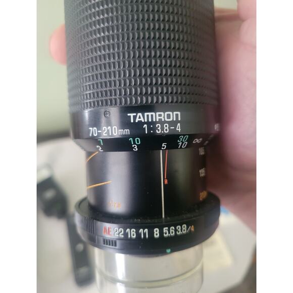 Fuji AX Multi Program Camera, Tamron lenses, smart cord, rewinder, flash. - Picture 4 of 16